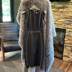 Lightweight, jean blue Calvin Klein sheath dress. Size 2. New without tags.